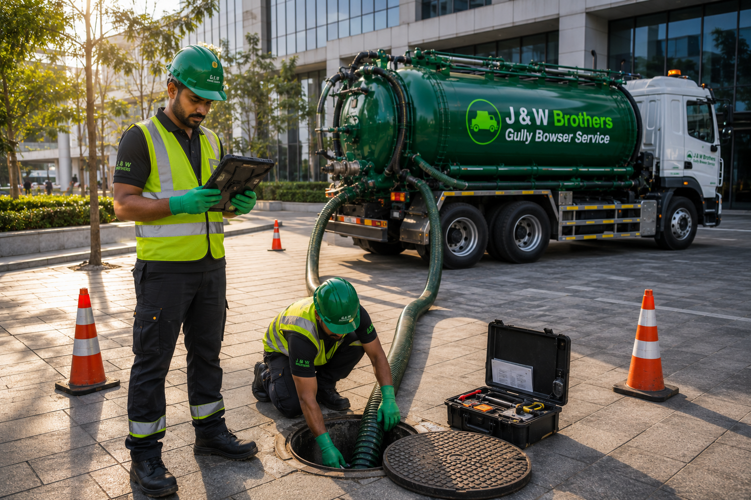 Preventive drainage inspection and maintenance service